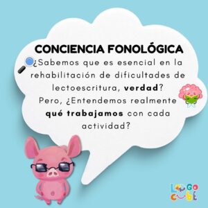 conciencia fonológica lectoescritura